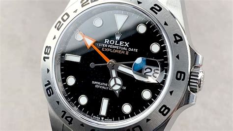 setting rolex explorer ii|2021 Rolex explorer 2 introduction.